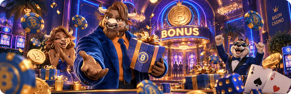 Bison Casino bonuses