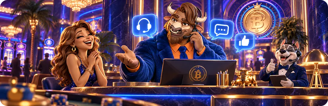 Bison Casino support